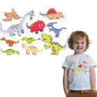 Прекрасная детская одежда, теплопередача, легко стирается, стандартная аппликация для украшения одежды