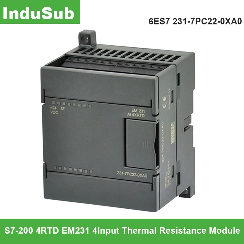 Совместимый с 6ES7 231-7PC22-0XA0 S7-200 4RTD EM231 4-ВХОДНОЙ модуль термостойкости | Обустройство