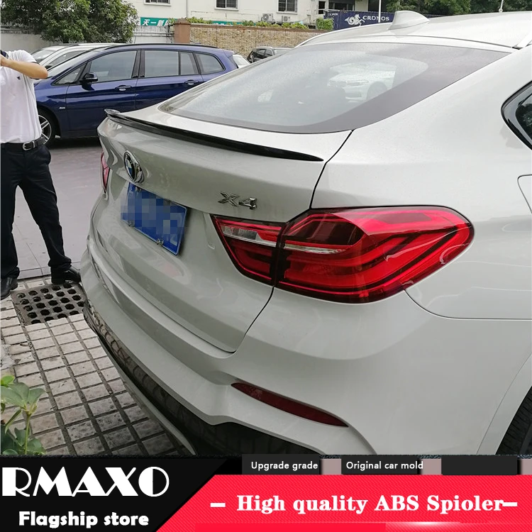 

Спойлер для BMW F26 X4 2015-2018 F26 X4 JIANJ высококачественный материал ABS Автомобильный задний спойлер заднего крыла грунтовка цвет задний спойлер