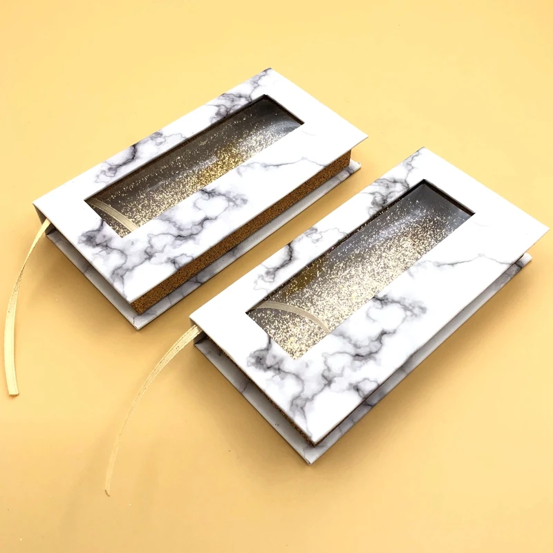 Mikiwi Оптовая Продажа Квадратные накладные ресницы упаковочная коробка на заказ