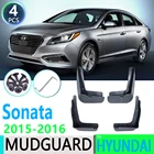 4 шт., брызговики для Hyundai Sonata ECO SE 2015  2016 i45 LF, брызговики, брызговики, автомобильные аксессуары