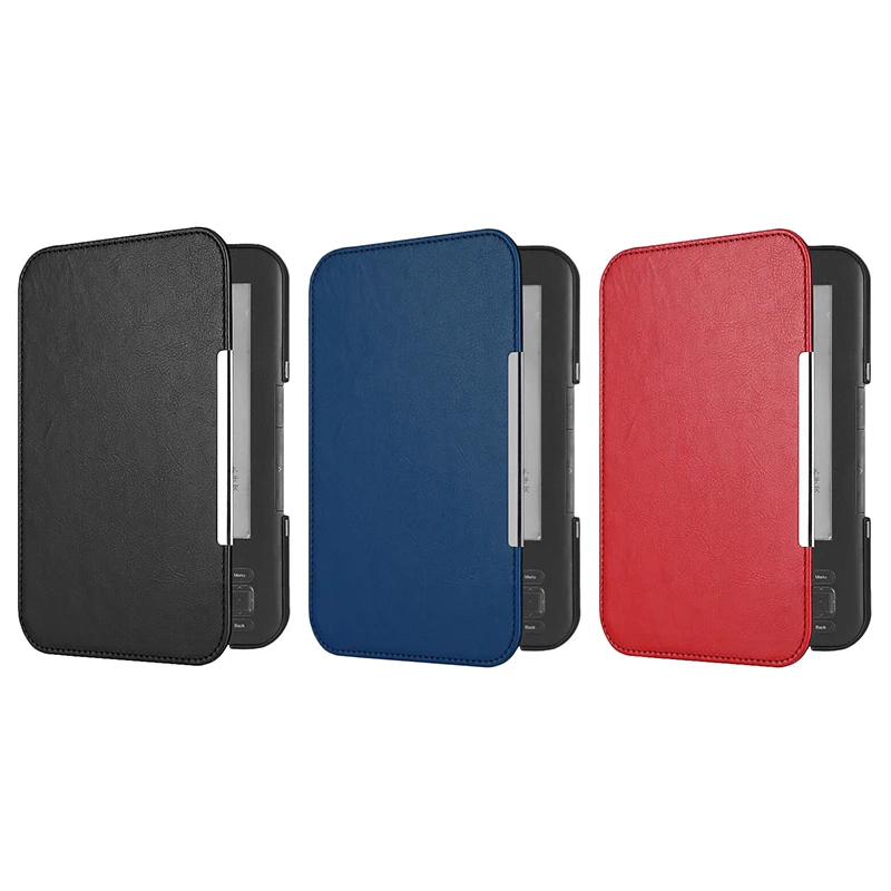 Флип-книжка из искусственной кожи Магнитный чехол для электронных книг Amazon Kindle 3