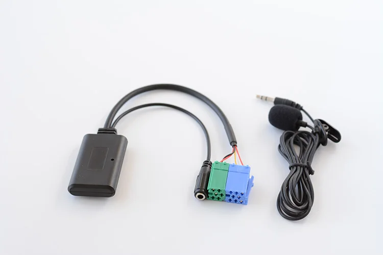 

Bluetooth музыкальный аудио кабель микрофон гарнитура адаптер ISO для Fiat Grande Punto Alfa Romeo VISTEON
