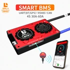 Дейли Смарт Bms 3,2 V 4s 30A 40A 60A с BT LiFepo4 BMS PCM Батарея с балансом для сумки из натуральной кожи lili ion Lipo Батарея сотовый модуль обновления