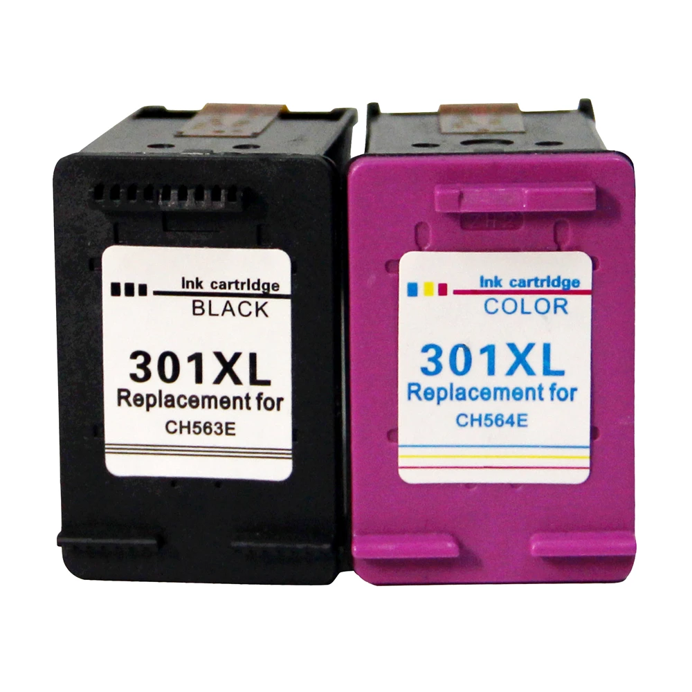 

Ink cartridge 301 XL for printers HP Deskjet 1000 1050 1510 2050 2050A 2510 2540 3050 Envy 4500 5530 Officejet 2620 4630