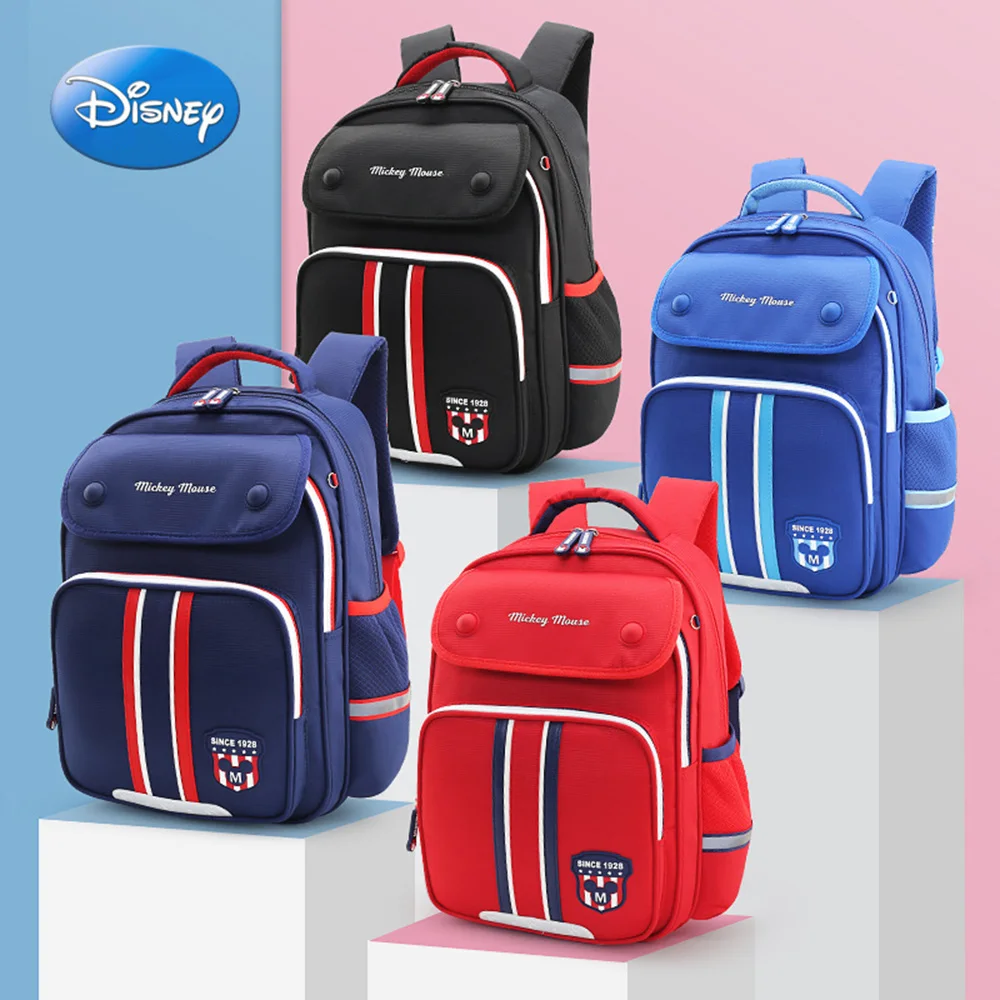 

Рюкзак для подгузников Disney, детская вместительная школьная сумка, многофункциональные водонепроницаемые дорожные уличные сумки для мам и малышей