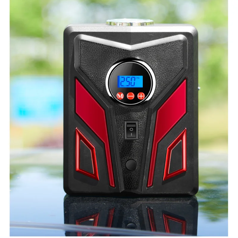 

Portable Car Air Compressor High-Power Electric Digital Tire Inflator With LED Light For Car Motorcycle Balls/Car Accessories