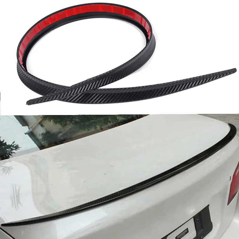 119 см Автомобильная крышка/багажник/Люк/крыша/спойлер из углеродного