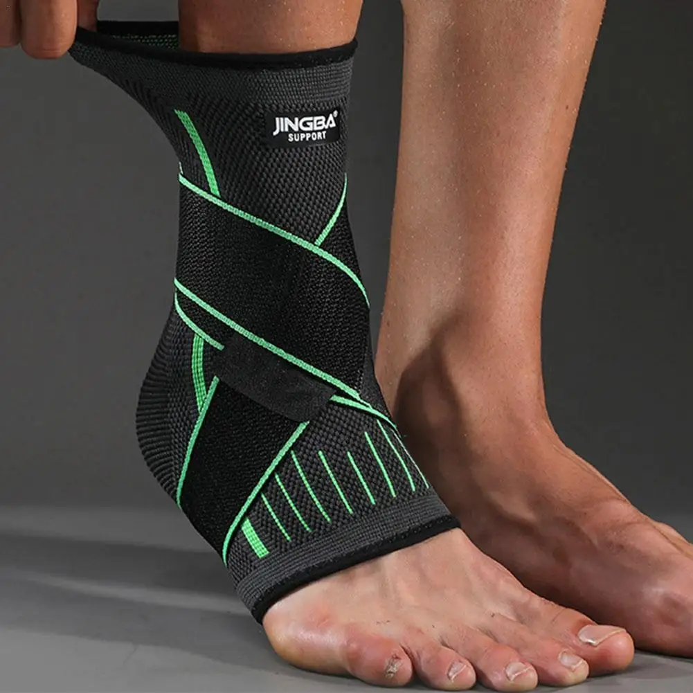 

1 PCS Protective Football Ankle Support Basketball Ankle Brace Compression Nylon Strap Belt Ankle Protector