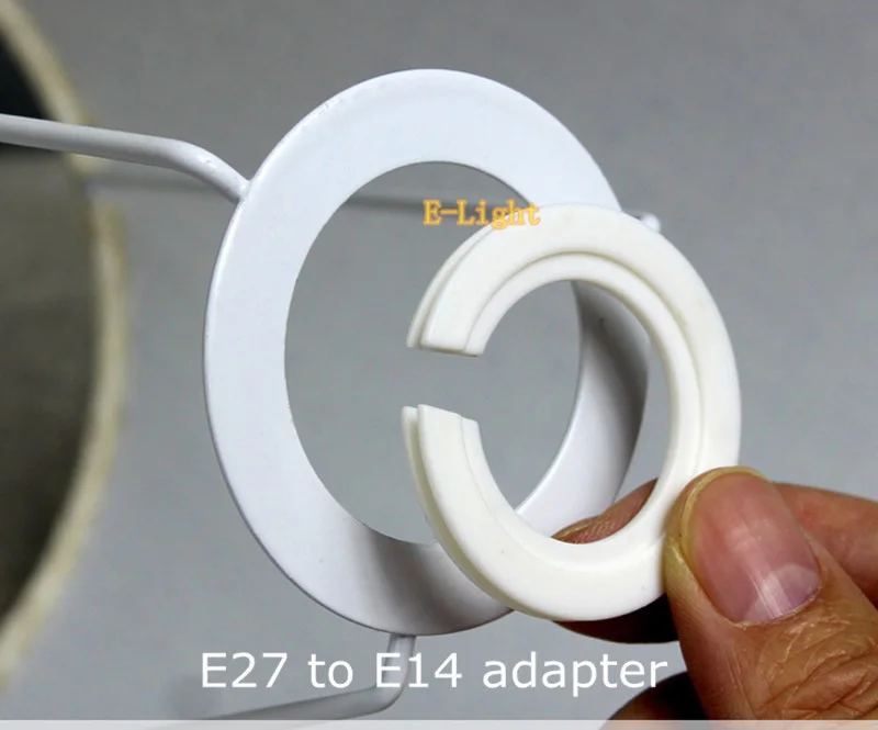 Кольцо абажура адаптер лампы световые оттенки редукционная муфта кольцо шайба