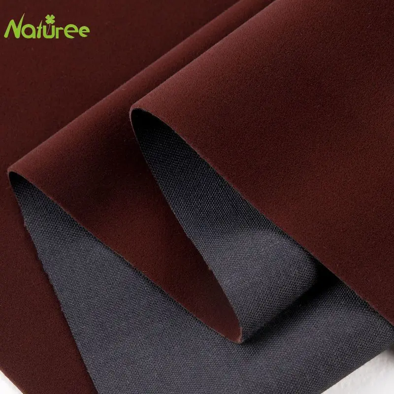 Бархатная ткань кофейного цвета сделай сам полиэстеровая шириной 145 см для сумок