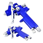 Краскораспылитель HVLP 0,8 мм1,0 мм, аэрограф в комплекте H2000, пистолет-распылитель для нанесения краски на автомобиль, пневматический пистолет