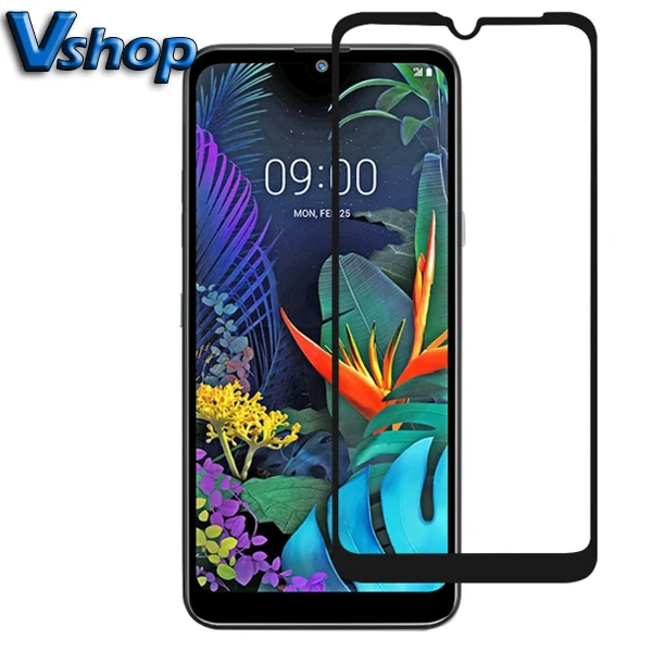 Для LG X6 защита экрана 9H полноэкранная пленка из закаленного стекла для (2019)/Q60/K50