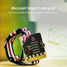 Educational DIY Programming Micro:bit Smart Coding Kit Watch Wearable Device with Microbit Extension Baord Fit for Scratch 3.0