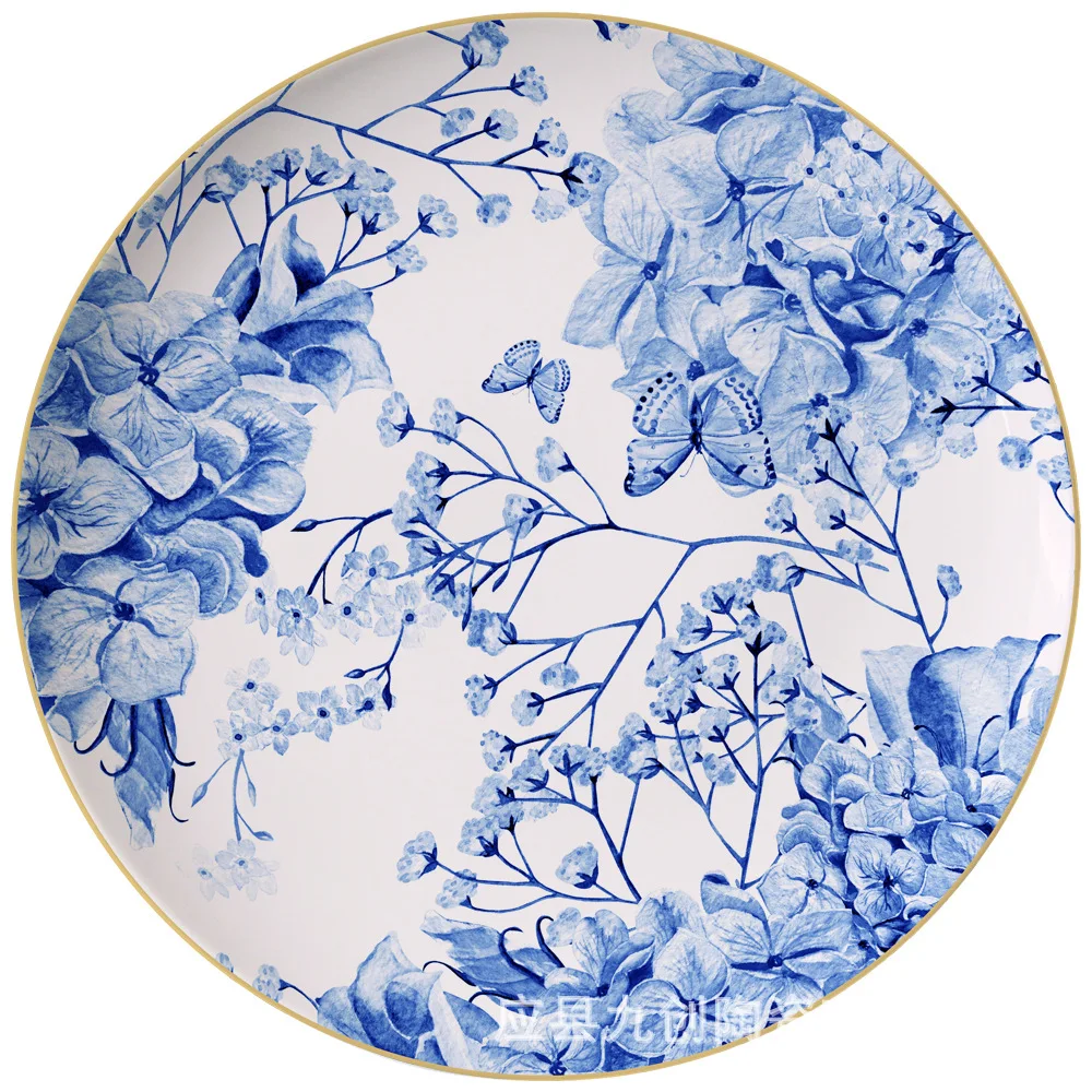 

Nordic British model room set western restaurant steak plate dumpling plate dish coffee cup dish noodles bowl