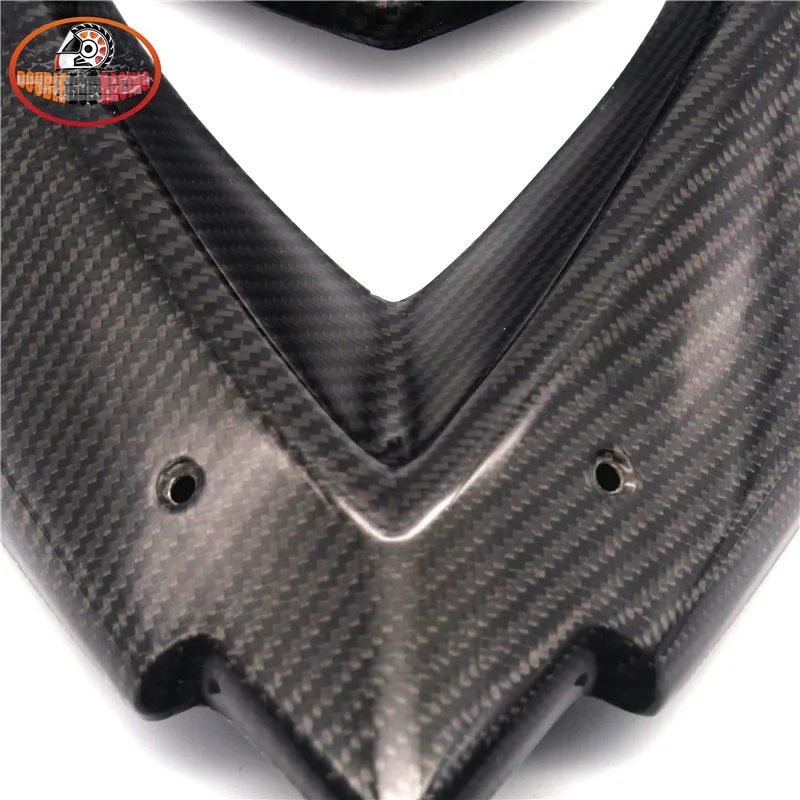 Мотоцикл из углеродного волокна лобовое стекло Дефлектор козырек для Kawasaki Z1000 2014
