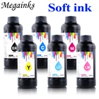 500 мл светодиодные УФ-чернила для Epson Roland для Mimaki Mutoh Epson DX4 DX5 DX6 DX7 печатающая головка для настольного и широкоформатного струйного принтера