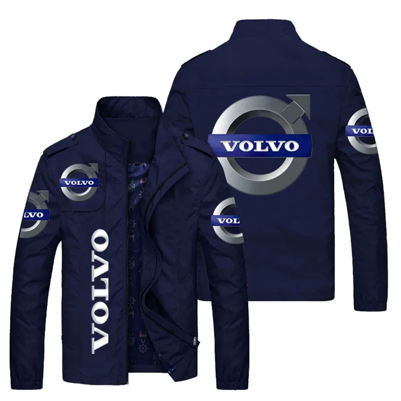 

New spring jacket men's casual fashion jacket European and American trend tooling personality loose jacket car zipper jacke