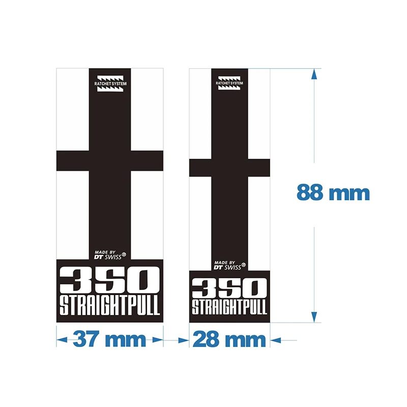 DT 350 наклейка на ступицу велосипеда обод наклейки велосипед | Спорт и развлечения