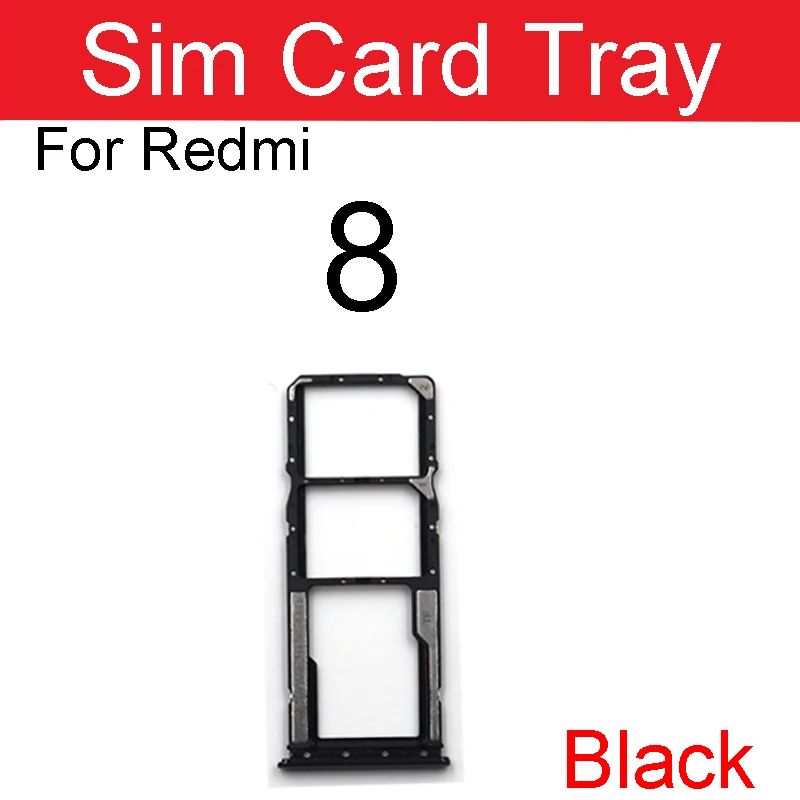 Держатель лотка для карт памяти и sim-карты Xiaomi Redmi Red Rice Note 8 Note8 C3J SIM Micro Sd слот