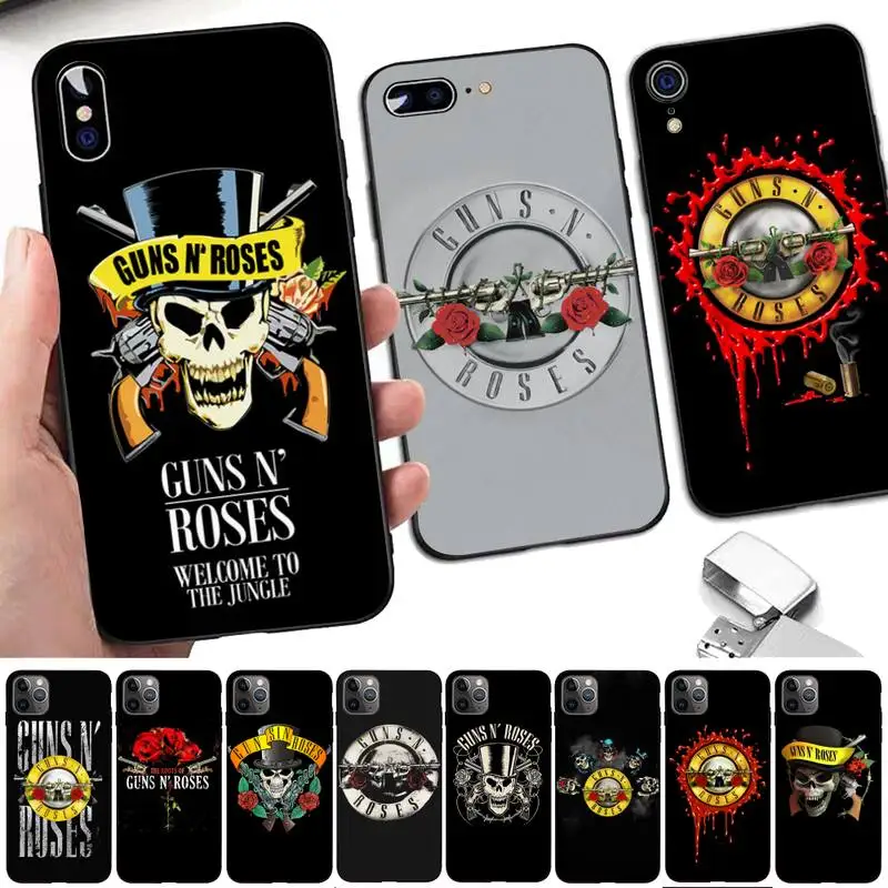 

Guns N Roses Good Time Phone Case for iPhone 11 12 13 mini pro XS MAX 8 7 6 6S Plus X 5S SE 2020 XR case