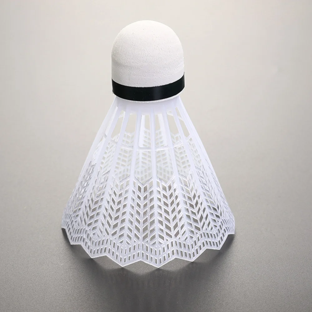 

12pcs Badminton Practical Shuttlecocks Sports Supplies Exercise Accessories for Indoor Outdoor Playing (White)
