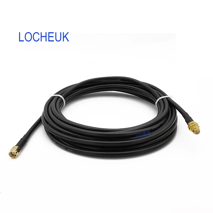 Кабель удлинитель с антенной 3/6/9 м штекер гнездо RP SMA Wi Fi маршрутизатор Разъем RG58