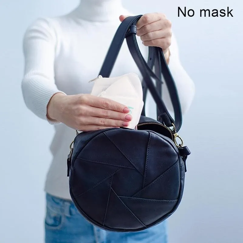 

New Portable Mask Box Holder Cover Storage Box Protective Case Protection Plastic Sheet Mask Storage Box Travel Outdoor Mask Bag