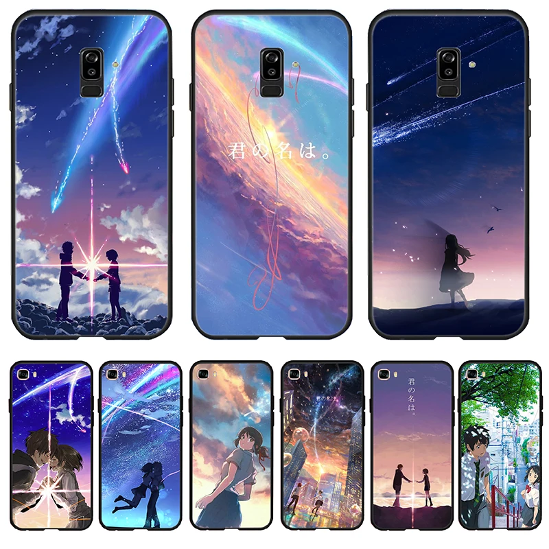 Мягкий чехол с вашим именем для samsung Galaxy J8 J6 J4 Plus Prime A2 Core 2018 TPU |