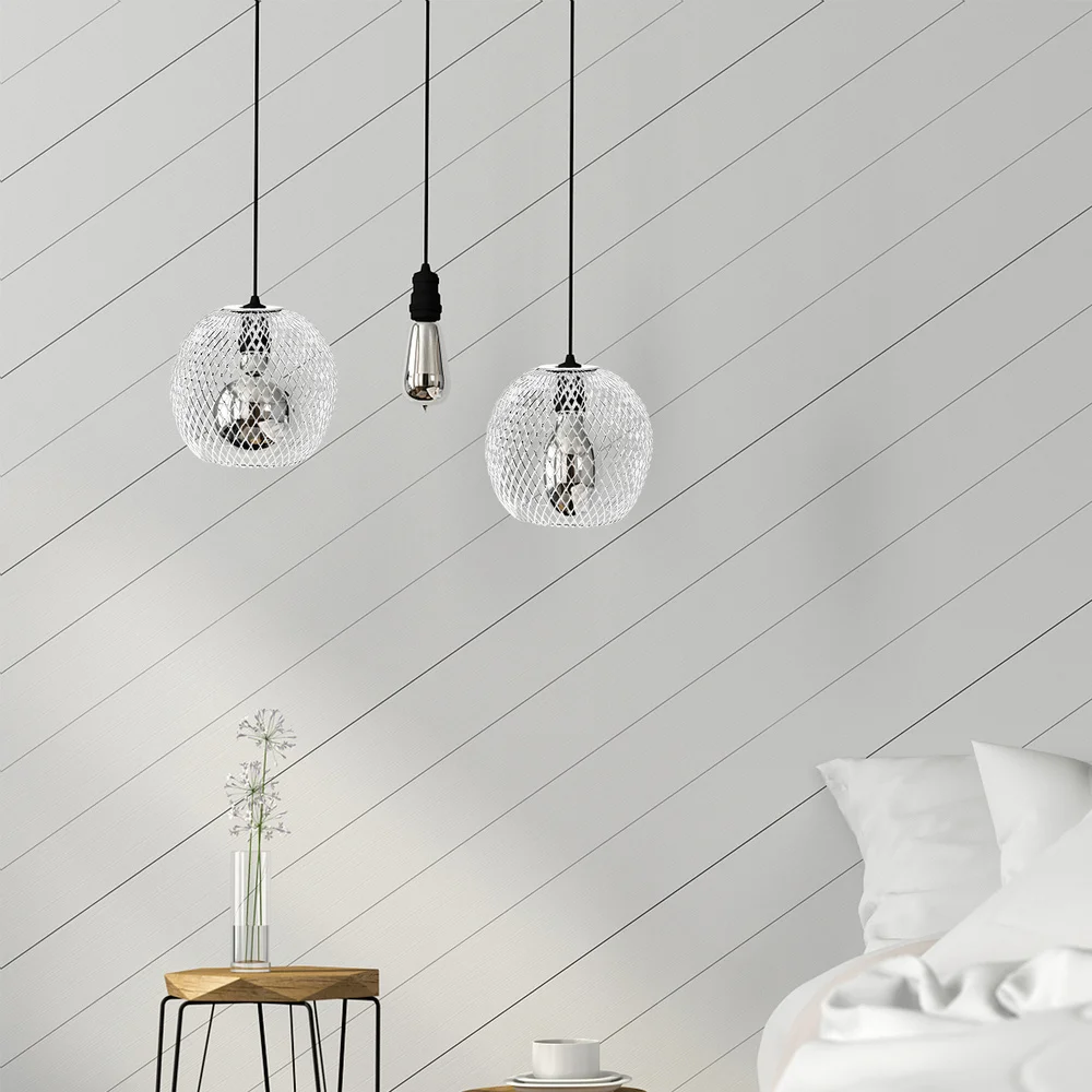 

3pcs Metal Lamp Shades Decorative Light Covers Hollow-out Lamp Cover Ornaments