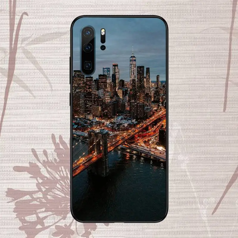 

free god New York City Phone Case For Huawei honor Mate P 9 10 20 30 40 Pro 10i 7 8 a x Lite nova 5t
