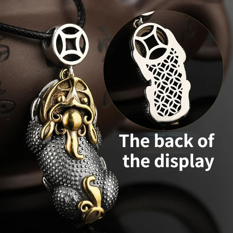 Ожерелье Pixiu Подвеска ювелирные изделия Overlord из медного сплава для мужчин женщин