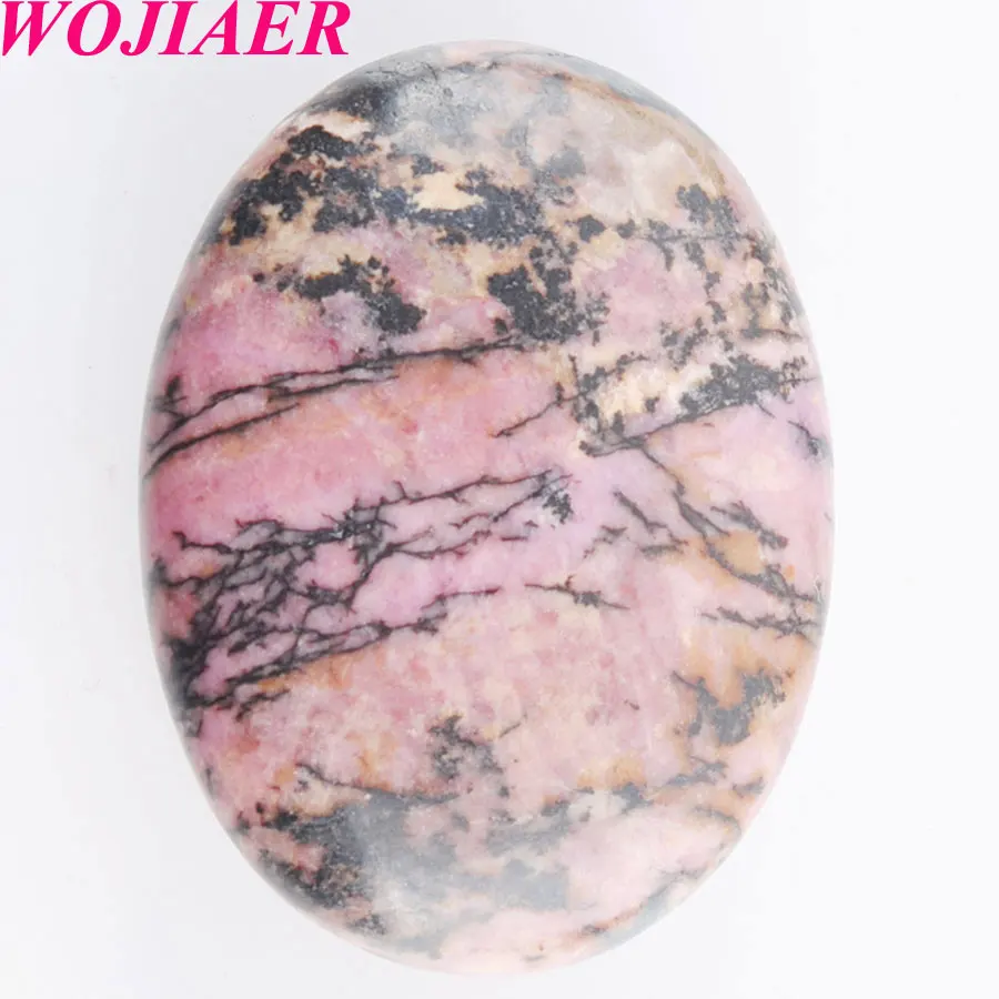 WOJIAER натуральный Родохрозит овальные драгоценные камни кабошон Кабины без