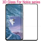 Защитное стекло, закаленное стекло 3D для Nokia 7,2, 2,2, 4,2, 3,2, 8,1, 7,1, 5,1 Plus, X5, 9, 8, 7, 3, 2, 7
