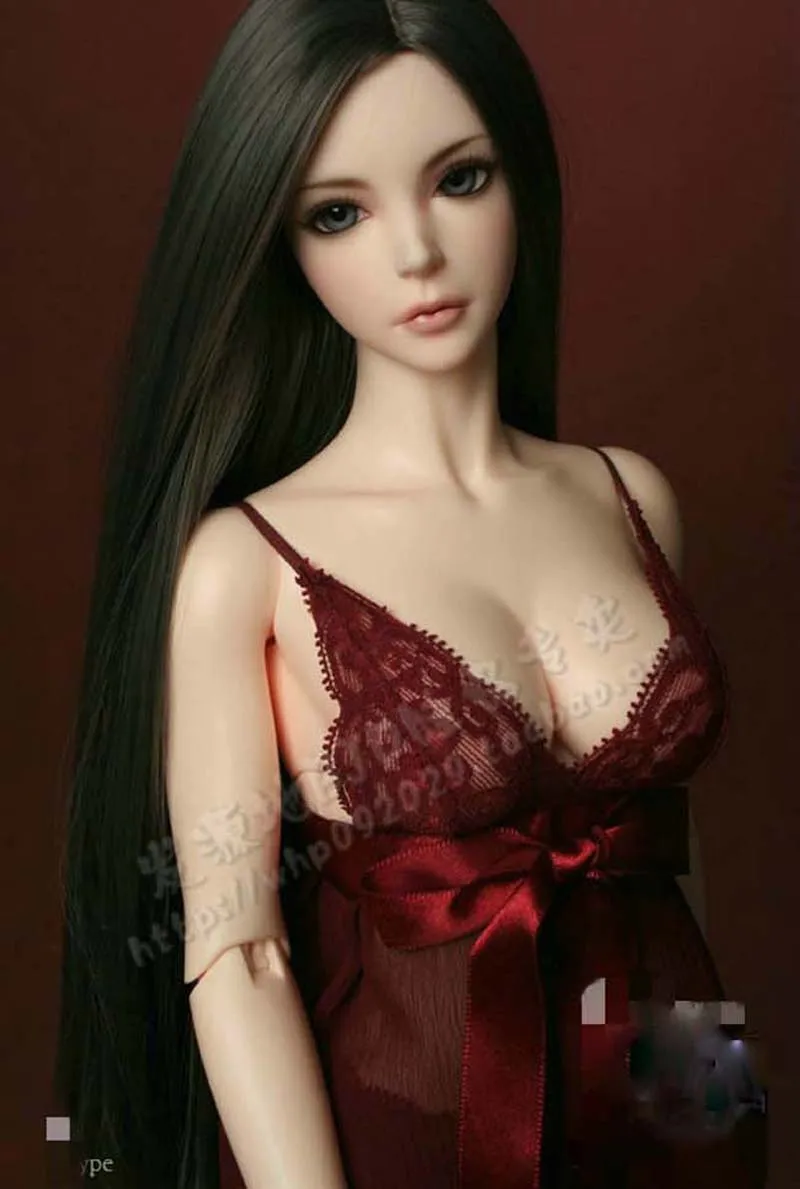 1/3 1/4 1/6 Bjd SD кукольный парик высокотемпературный провод красивые черные цвета