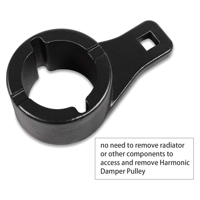 

Harmonic Damper Pulley Holding Tool Crankshaft Crank Holder with 2Pcs Crank Bolts Kits for Lexus Toyota