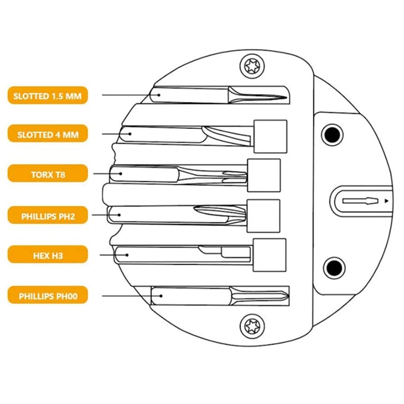 2-In-1 Outdoor Multifunction Keychain Tool Coin Mini Folding Screwdriver Pliers | Спорт и развлечения