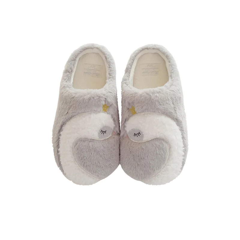 Suihyung/женские меховые тапочки Новая плюшевая домашняя обувь с героями