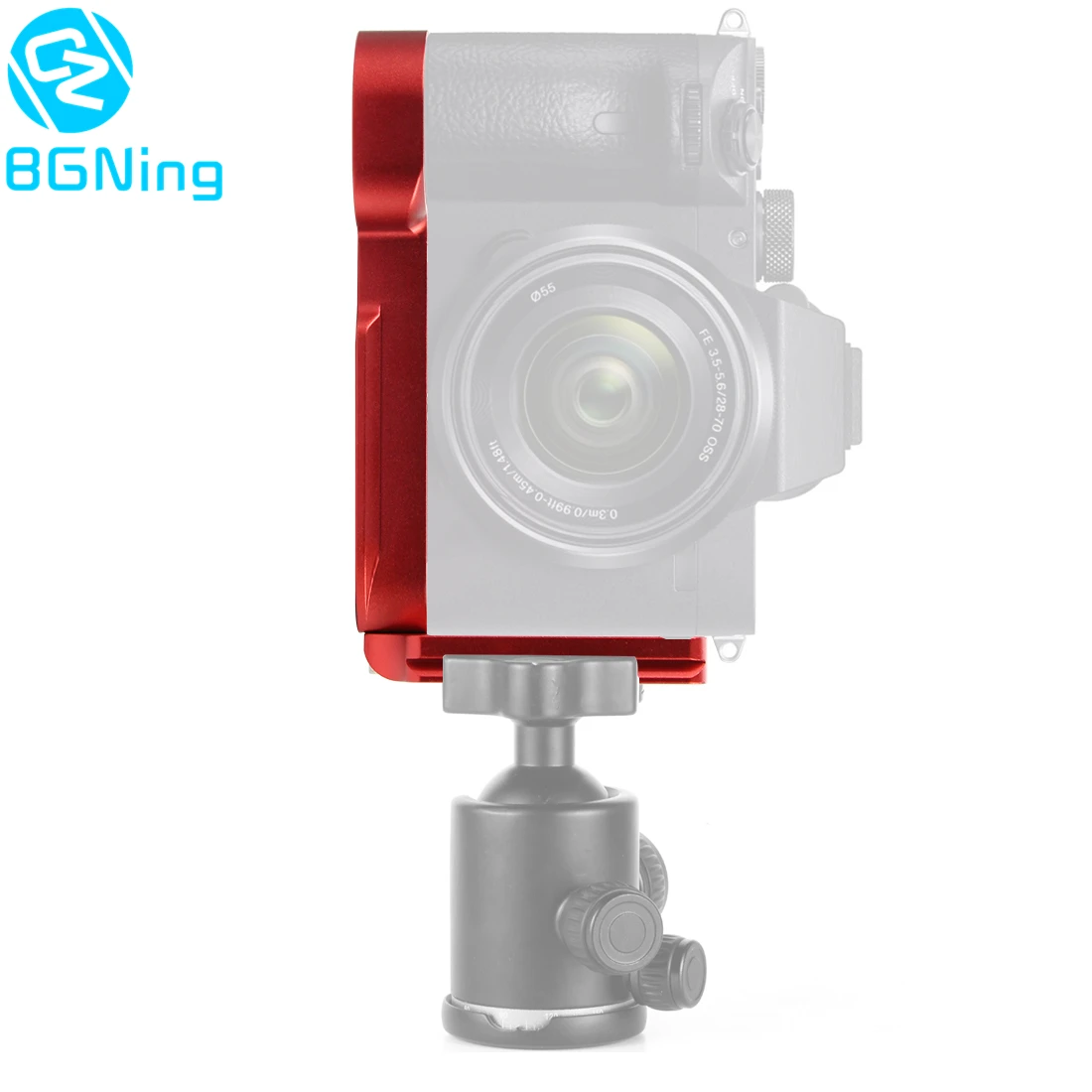 Алюминиевая БЫСТРОРАЗЪЕМНАЯ пластина шарик Вертикальная L Монтажная адаптер для