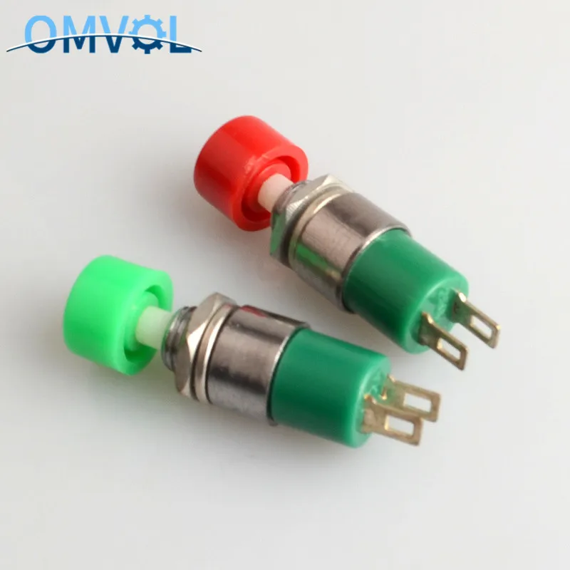 2 шт. 7 мм Мгновенный Кнопочный мини-переключатель с большой крышкой |