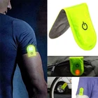 Светодиодный светильник для занятий спортом, ночного бега, регулируемый носимый нарукавник, светильник для ног, велосипесветильник светильник, освещение для бега