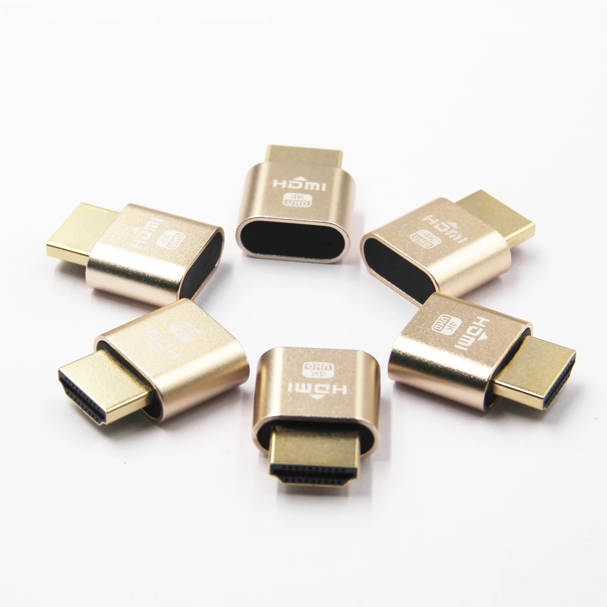 HDMI Virtual display 4K DDC EDID пустышка Cheat Plug манекен эмулятор адаптер для майнинга