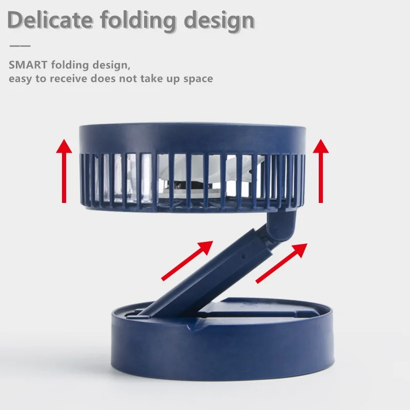 Satin Al Yeni USB şarj Fanı Gece Lambası Taşınabilir Yelpaze Nemlendirici Mobil Telefon Standı çok Fonksiyonlu Fan