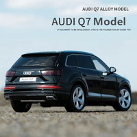132 audi q7 suv alloy car model diecast toy vehicles metal car model simulation collection high simulation childrens toy gift