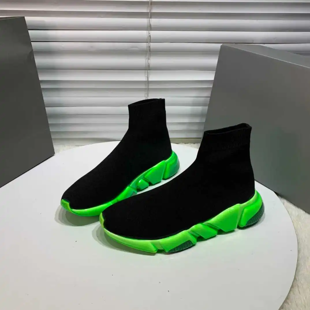 

Hot Selling Women's Casual Leather Classic Sock Boots Women's Shoes Designer Simple Women's Shoes Ins Fashion TOP2020