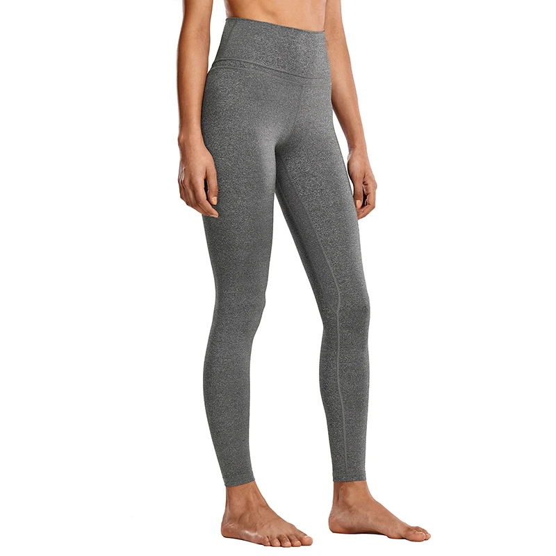 Heather Multi09 CRZ колготки для йоги спортивная одежда для женщин штаны для йоги спортивная одежда леггинсы для фитнеса женские леггинсы с высокой талией - Цвет: Heather Multi09