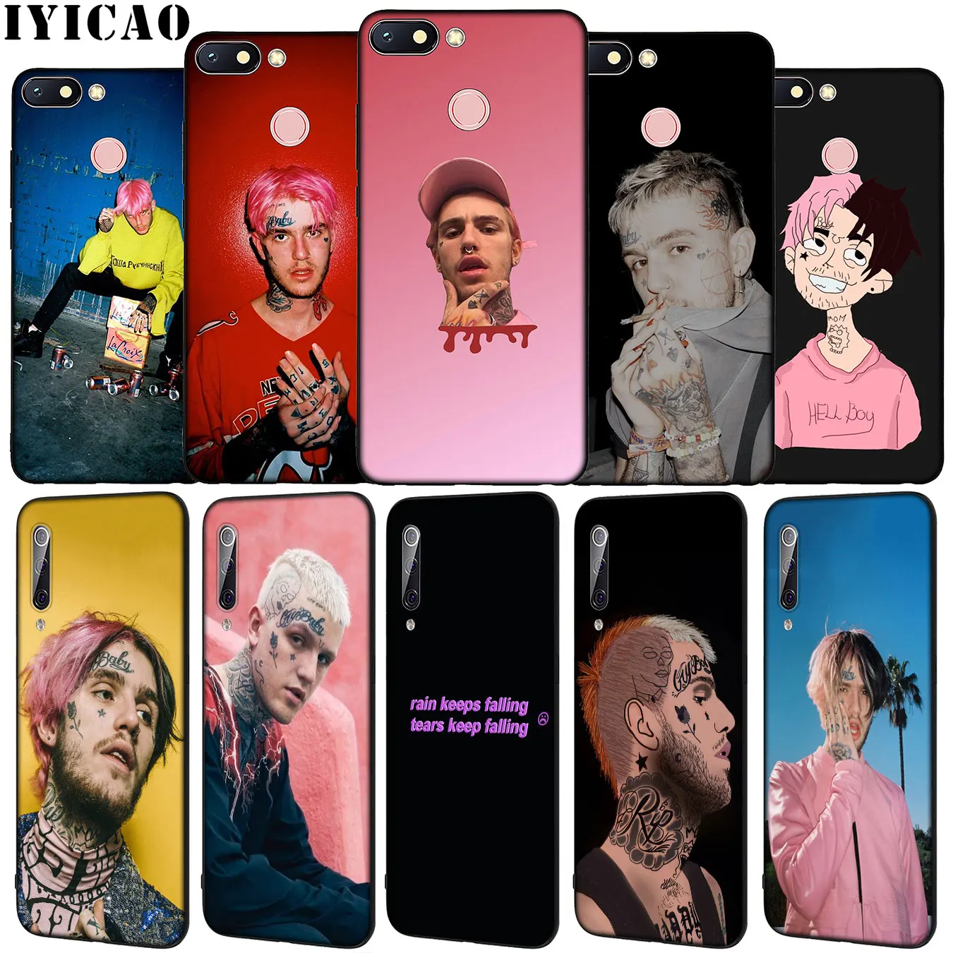 Мягкий силиконовый чехол Rapper Lil Peep для телефона Xiaomi Redmi Note 8 8T 8A 7 7A 6 6A 5 5A GO S2 K30 K20 Pro