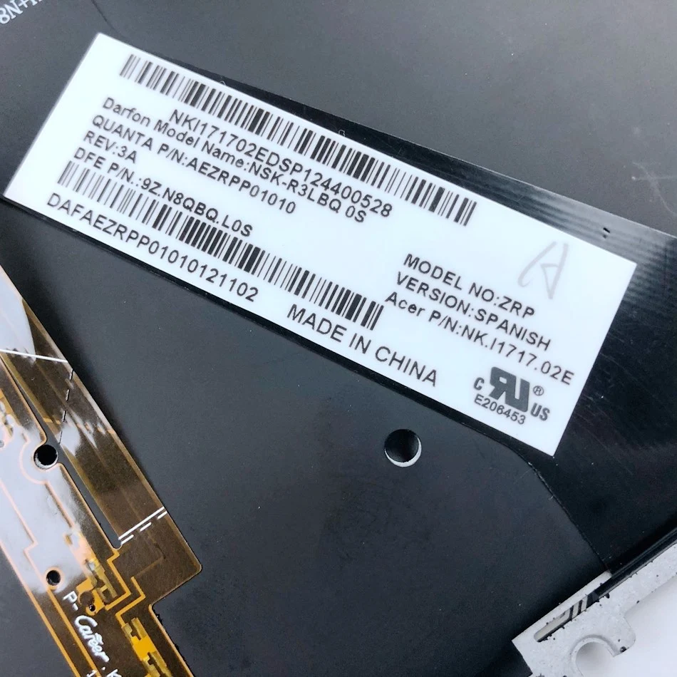 Клавиатура для ноутбука с испанской подсветкой Acer Aspire V5 | Компьютеры и офис