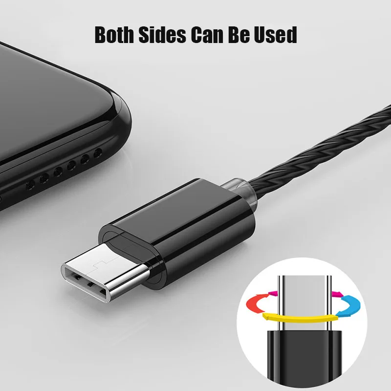 Металлические наушники Type C с басами 3 5 мм вкладыши Usb для Xiaomi Mi 10 Pro 9 huawei|Наушники и