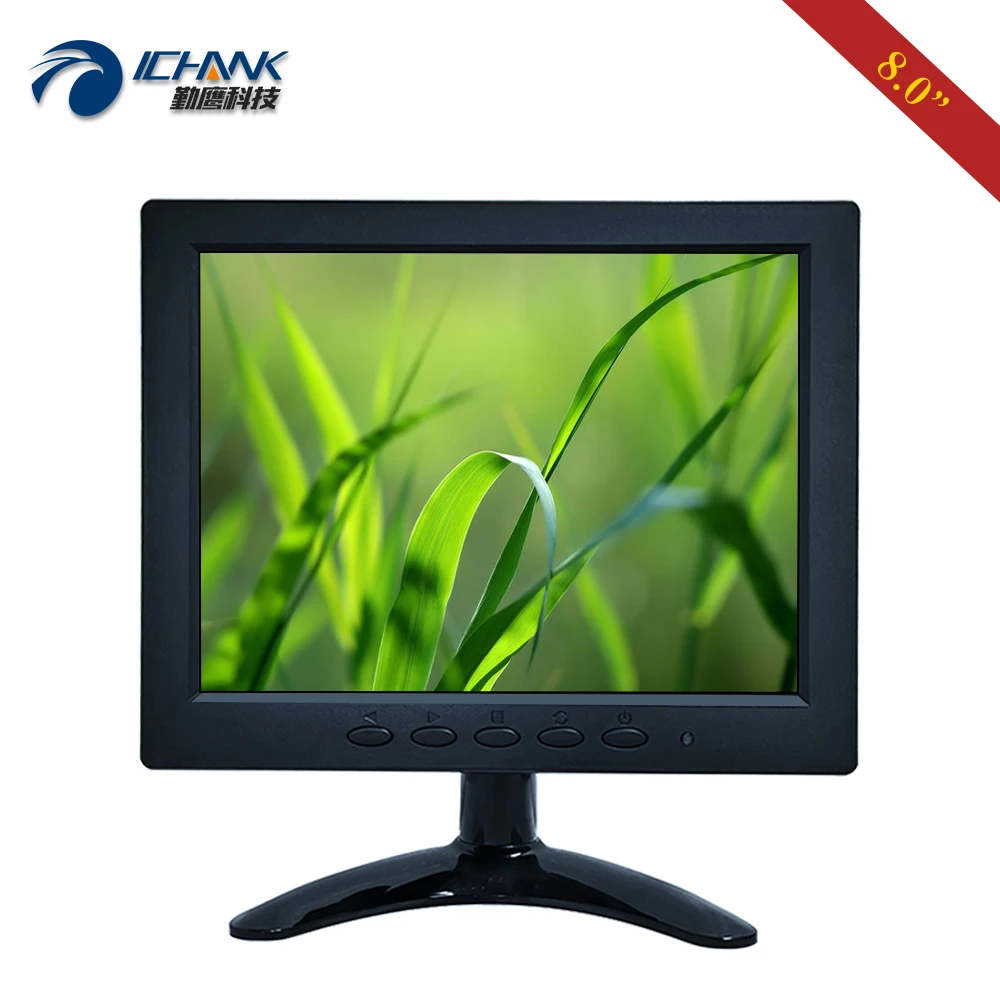 ZB080JN 592/8 дюймов 1024x768 4:3 IPS HDMI VGA AV встроенный динамик POS микроскоп автомобильный ПК